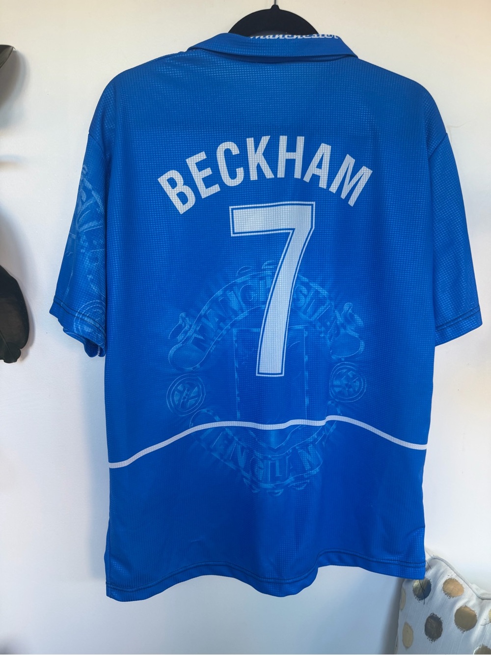 Manchester United 7 Beckham Short-Sleeve Jersey